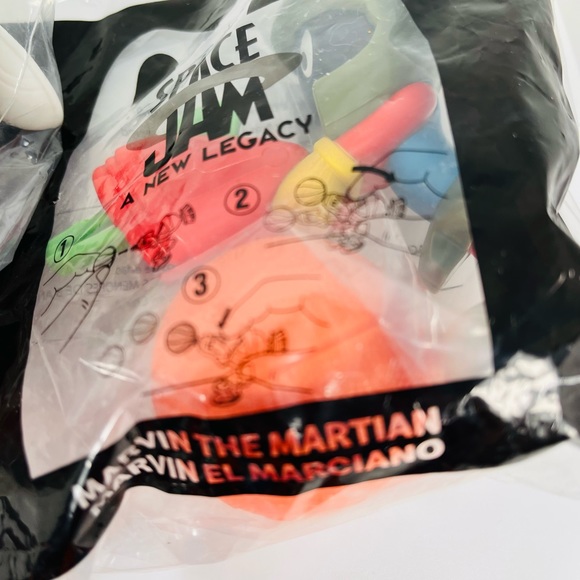 Space Jam Mcdonalds Toys 2021 Lot Bundle of 6 - Picture 7 of 7